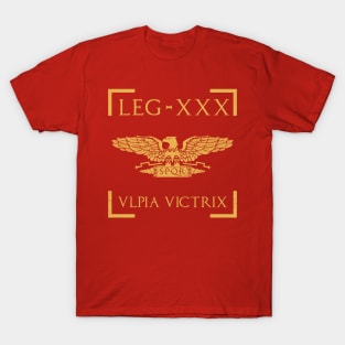 Legio 30 Ulpia Victrix Eagle Emblem Roman Legion T-Shirt